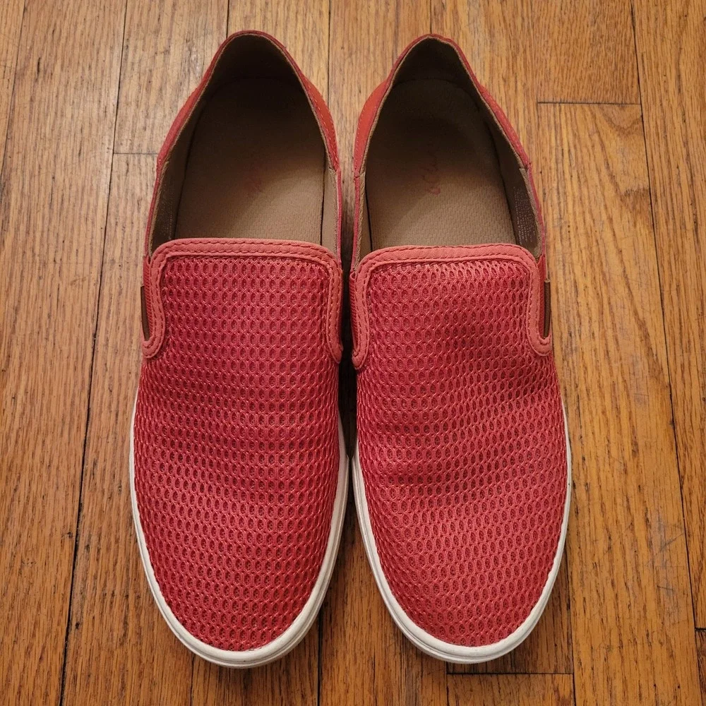OluKai 10 Slip‎ On Coral Mesh Breathable Convertible Drop In Heel PEHUEA Coastal